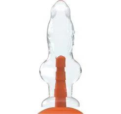 Allo Dildo Transparent XL Ventouse L 28 Ø 10.5 Cm