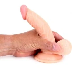 Cox Dildo Arqué 2 Flesh Ventouse 16 X 4 Cm - Dildoshop
