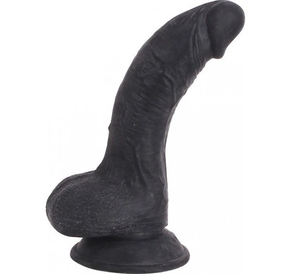Cox Dildo Arqué Black Ventouse 16 X 4 Cm - Dildoshop 3 Cox Dildo Arqué Black Ventouse 16 X 4 Cm - Dildoshop