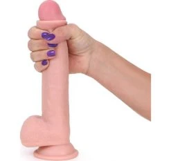 Cox Dildo Articulé Peau Glissante Et Ventouse Flesh 23.50 X 4.40 Cm