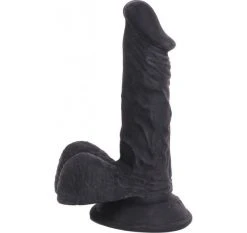 Cox Dildo Black Ventouse 17 X 4 Cm