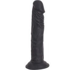 Cox Dildo Black Ventouse 22.5 X 4.3 Cm - Dildoshop