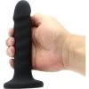 Cox Dildo Black Ventouse Silicone L 17.5 Ø 3.8 Cm -dildoshop cox dildo black ventouse silicone l 175 o 38 cm