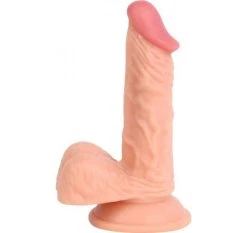 Cox Dildo Flesh Ventouse 17 X 4 Cm