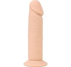 Cox Dildo Flesh Ventouse Silicone 21 X 4.5 Cm