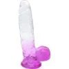 Cox Dildo Large Transparent Pourpre Ventouse L 25 Ø 5.5 Cm -dildoshop cox dildo large transparent pourpre ventouse l 25 o 55 cm