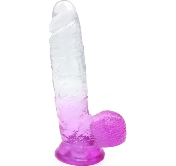 Cox Dildo Large Transparent Pourpre Ventouse L 25 Ø 5.5 Cm 2 Cox Dildo Large Transparent Pourpre Ventouse L 25 Ø 5.5 Cm