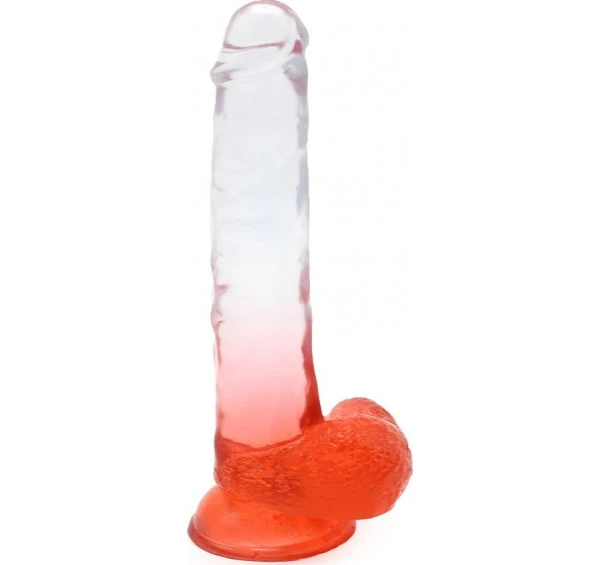 Cox Dildo Transparent Rouge Ventouse L 21 Ø 4.2 Cm 3 Cox Dildo Transparent Rouge Ventouse L 21 Ø 4.2 Cm