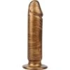Dildo Phut Dong Gold L 22.5 Ø 5 Cm -dildoshop dildo phut dong gold l 225 o 5 cm