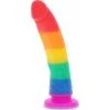 Dildo Unicorn Dancer L 17.5 Ø 3.5 Cm Rainbow Silicone -dildoshop dildo unicorn dancer l 175 o 35 cm rainbow silicone