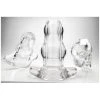 Double Tunnel Plug Clear M, L Ou XL - Dildoshop -dildoshop double tunnel plug clear m l xl perfect fit