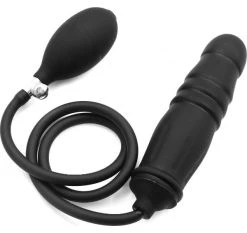 Gode Gonflable Ondulé Silicone L 14 Cm