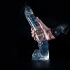 Gode XL - Gode Extra Large Transparent 37 X 7.3 Cm -dildoshop gode xl clear 37 x 7 cm sexshop gay sextoy