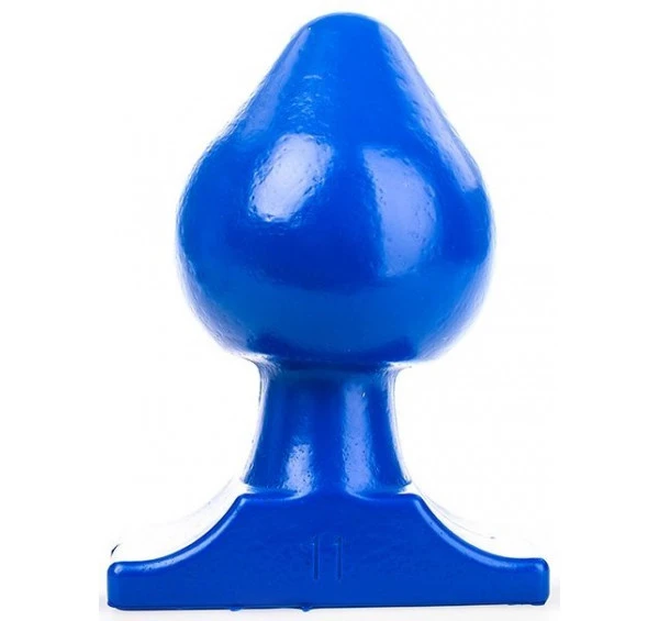 Hyper Méga Plug Anal Ou Vaginal XXL - L 19 Ø 11 Cm Bleu 3 Hyper Méga Plug Anal Ou Vaginal XXL - L 19 Ø 11 Cm Bleu