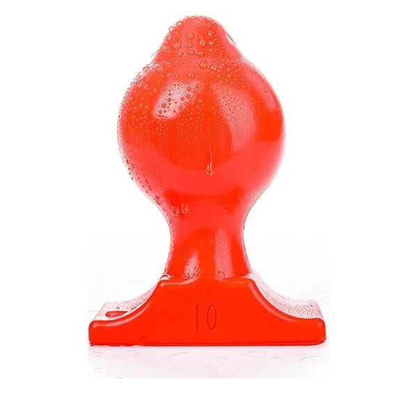 Méga Plug Anal Ou Vaginal XL - L 17 Ø 9.5 Cm Rouge 3 Méga Plug Anal Ou Vaginal XL - L 17 Ø 9.5 Cm Rouge