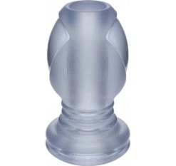 Tunnel Plug Creux The Hollow Bleu Pâle TitanMen Doc Johnson L 11.8 Ø 6.5 Cm