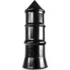 Turbulence Dildo Plug Black 19 X 6 Cm - Dildoshop -dildoshop turbulence dildo plug black 19 x 6 cm