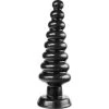 Twisto Plug Black 20 X 6 CM - Dildoshop -dildoshop twisto plug black 20 x 6 cm